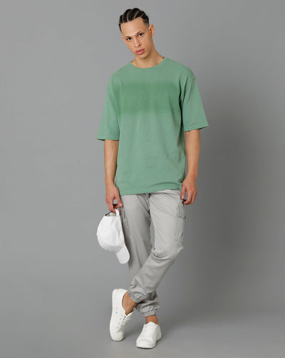 Green Men's Latest Cotton Cargo Pant with Six Pockets